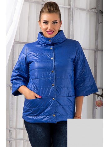 Осенняя куртка с укороченными рукавами 